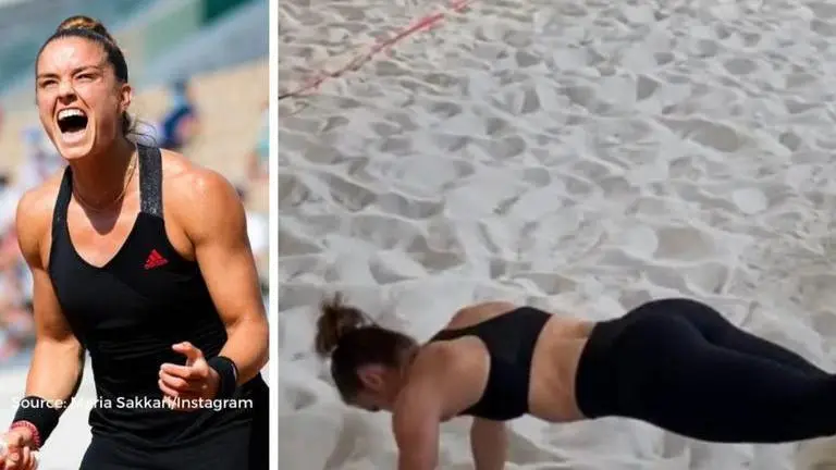 Maria Sakkari fitness