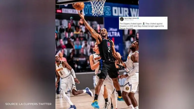 Magic Johnson calls Clippers 'CHOKERS' after squandering 3-1 series lead against Nuggets Magic Johnson