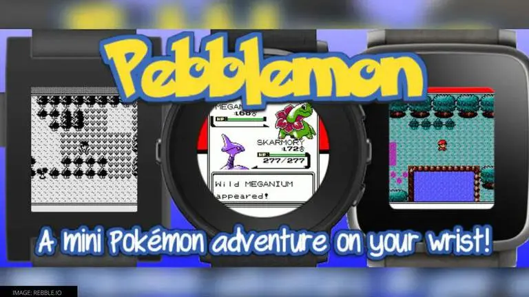 Pokemon inspired game created for Pebble smartwatch, developer calls it Pebblemon Pokemon inspired game created for Pebble smartwatch, developer calls it Pebblemon