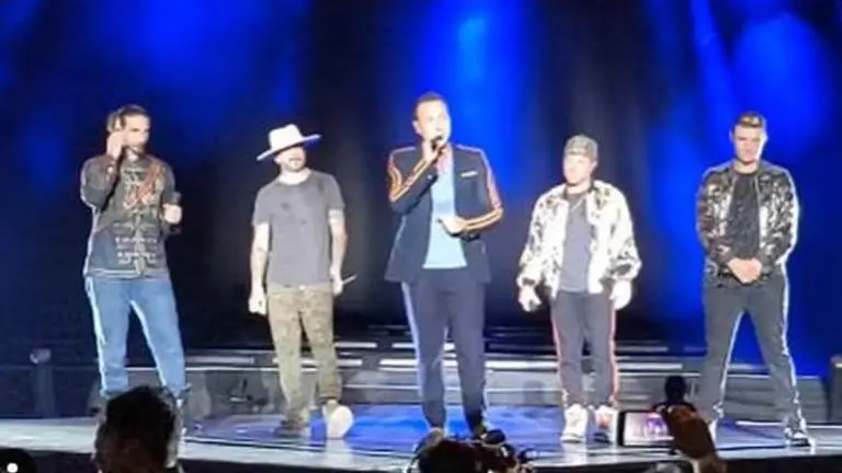 Backstreet Boys hold Mumbaikars in thrall as they perform in India after 13 years Backstreet Boys