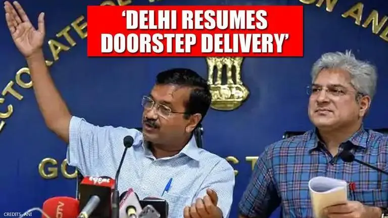 Delhi Govt resumes doorstep delivery of public services amid COVID-19 crisis Delhi