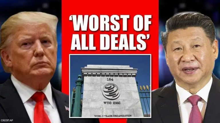 'China's entry into WTO worst of all deals, they violated rules like nobody did': Trump Trump