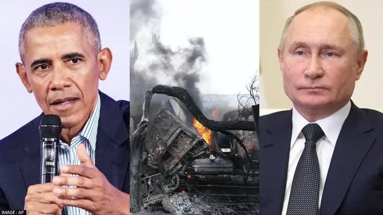 Former US President Barack Obama condemns Russia's 'brazen attack' on Ukraine Russia