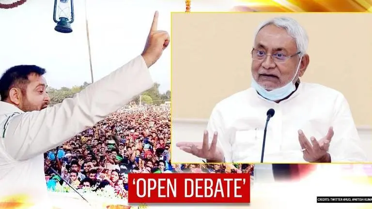 For Bihar elections, Tejashwi Yadav challenges Nitish Kumar to 'Chief Ministerial debate' Bihar