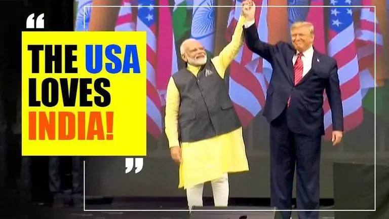 'USA loves India!,' declares Donald Trump after 'Howdy, Modi!' event PM Modi