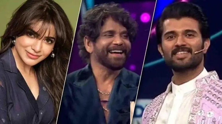 Nagarjuna asks ex-daughter-in-law Samantha Ruth Prabhu's whereabouts to Vijay Deverakonda Nagarjuna Samantha Vijay Deverakonda