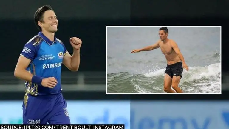 Mumbai Indians hilariously compare Trent Boult's surfing to his fielding abilities: WATCH Mumbai Indians