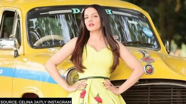 Celina Jaitly reminisces school memories of taking oath as 'sports captain'; shares pic Celina Jaitly