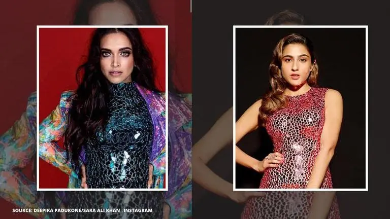 Deepika Padukone or Sara Ali Khan: Who graced the Atelier Zuhra outfit like a diva? Deepika Padukone