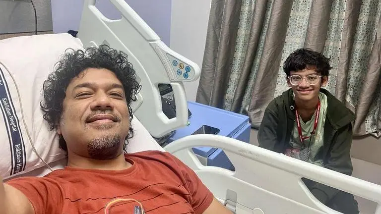 Papon hospitalised, singer turns emotional as teenage son spends the night by his side papon