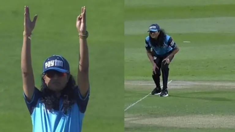 Dream11 IPL 2020 umpire Paschim Pathak's 'Rockstar' hairstyle sends Twitter into a frenzy Dream11 IPL 2020