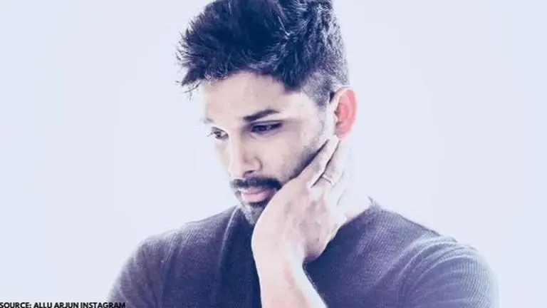 Allu Arjun looks dapper in unseen picture from sets of 'Sarrainodu'; see pic Allu Arjun