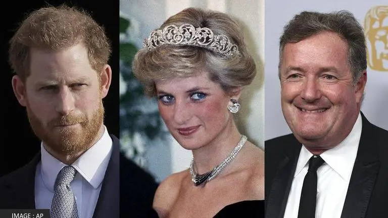Prince Harry accuses Piers Morgan for ''illegally hacking' Diana's personal phone calls Prince Harry