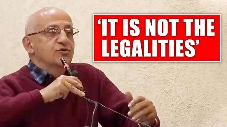 Amid Centre's contempt charge, another video of Harsh Mander running down SC emerges Centre