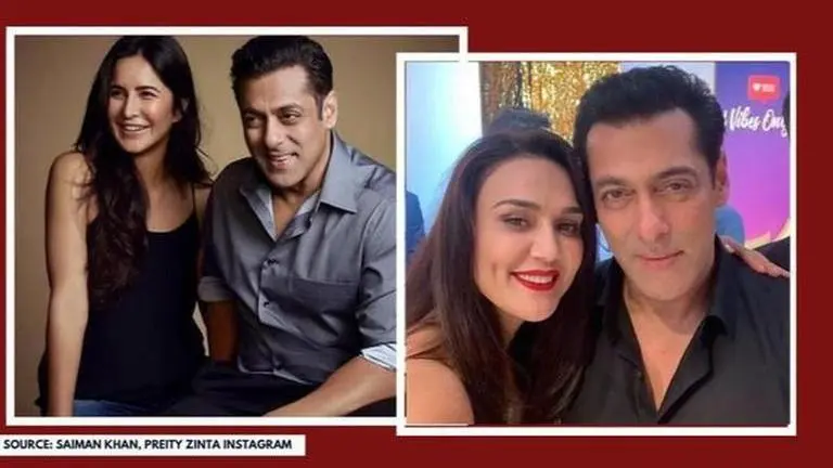 Salman Khan's onscreen chemistry with Katrina Kaif & Preity Zinta - which is better? Salman Khan