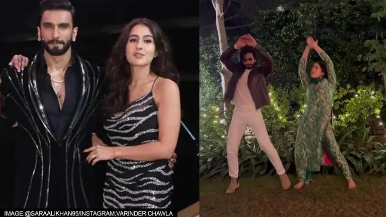 Atrangi Re's Sara Ali Khan grooves to 'Chaka Chak' with her 'Simmba' co-star Ranveer Singh Atrangi Re