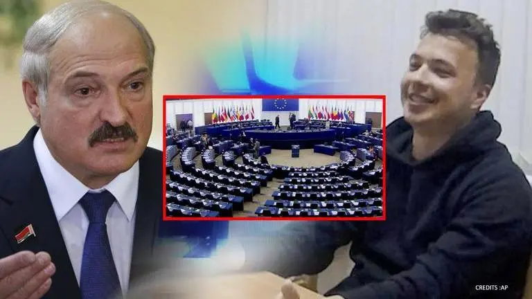 EU bans Belarus planes from flying over its airspace over arrest of Raman Pratasevich Belarus planes