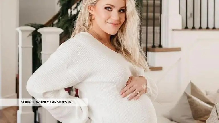 'DWTS' dancer Witney Carson welcomes baby boy after 24 hours of labour witney carson