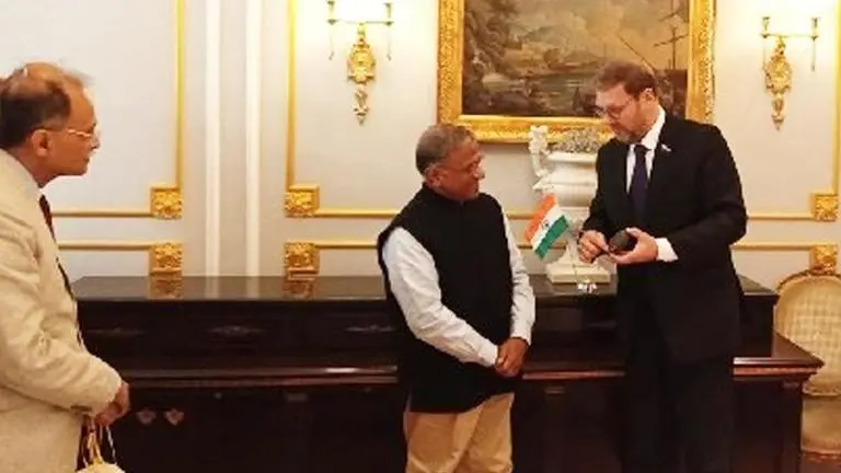 G-20 Speakers Summit: RS Dy Chair Harivansh discusses key issues with Russian counterpart Harivansh