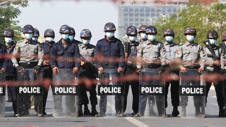 Myanmar policemen seeking refuge detained in India: Report Myanmar