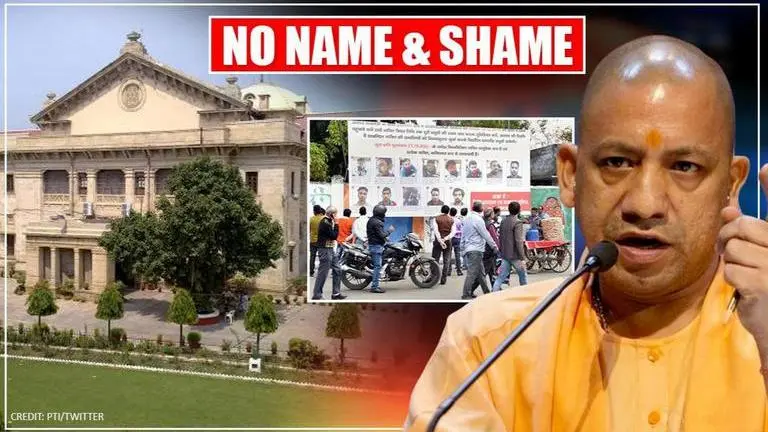 Allahabad HC orders UP govt to remove 'name & shame' hoardings for CAA violence suspects Allahabad