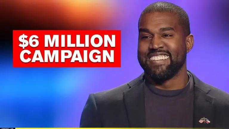 Kanye West drains whopping $6 million on his presidential campaign for US Election 2020 Kanye West