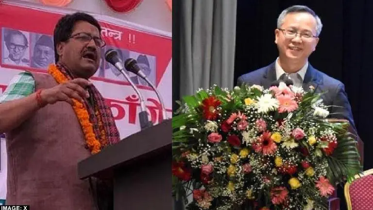 Chinese envoy's derogatory remarks on India prompt diplomatic heat between Nepal & China Nepal Foreign Minister, Chinese Envoy to Nepal