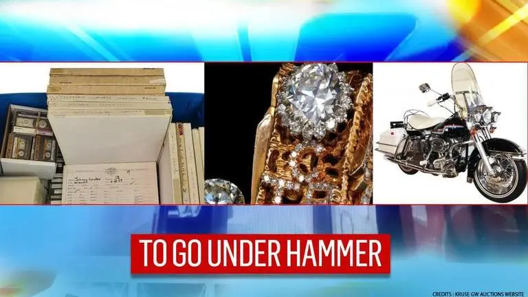 Elvis Presley’s ring, motorbike, woodstock tapes go up for sale at Los Angeles auction Elvis Presley