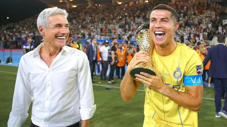 Cristiano Ronaldo at 38 years celebrates like a kid after winning Cup with Al-Nassr- WATCH Cristiano Ronaldo