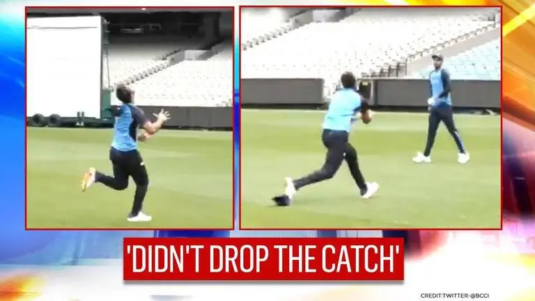 A determined Hanuma Vihari completes brilliant running catch despite dropping cap midway Hanuma Vihari