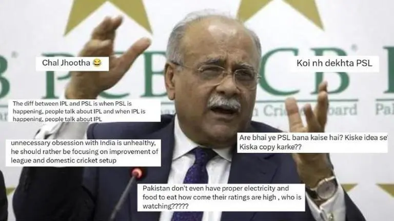 PCB chief Najam Sethi gets trolled after rating PSL higher than IPL