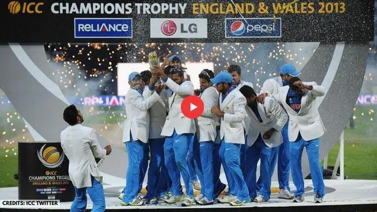 MS Dhoni becomes first captain to win all ICC trophies on June 23, 2013; watch video MS Dhoni