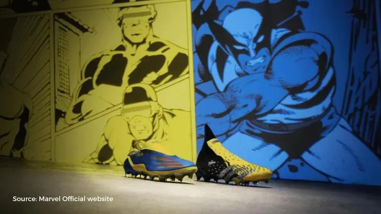 Adidas Marvel Shoes: Superhero themed shoes released starting with X-Men soccer cleats Source: Marvel official website