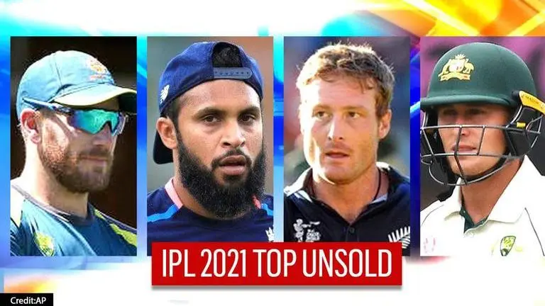 Top 7 players unsold in IPL auction 2021; check full list here IPL 2021 auctions