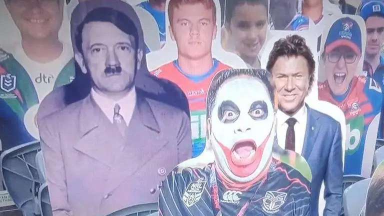 Sports broadcaster apologizes for using image of Hitler