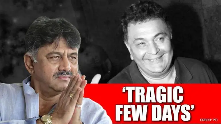 Rishi Kapoor no more: DK Shivakumar saddened by veteran actor's demise Rishi Kapoor