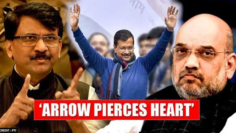 'This arrow pierces the heart': Shiv Sena unsparing on ex-ally BJP after Delhi debacle Shiv Sena