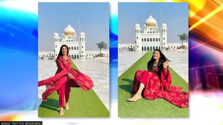 Pakistan model apologizes for hurting sentiments after posing in front of Kartarpur Sahib Pakistan
