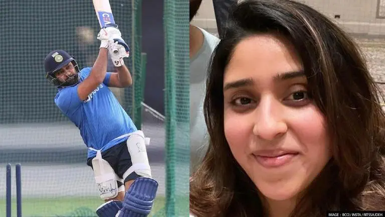 Rohit Sharma posts pics from India's training nets, wife Ritika's remark takes centrestage Rohit Sharma