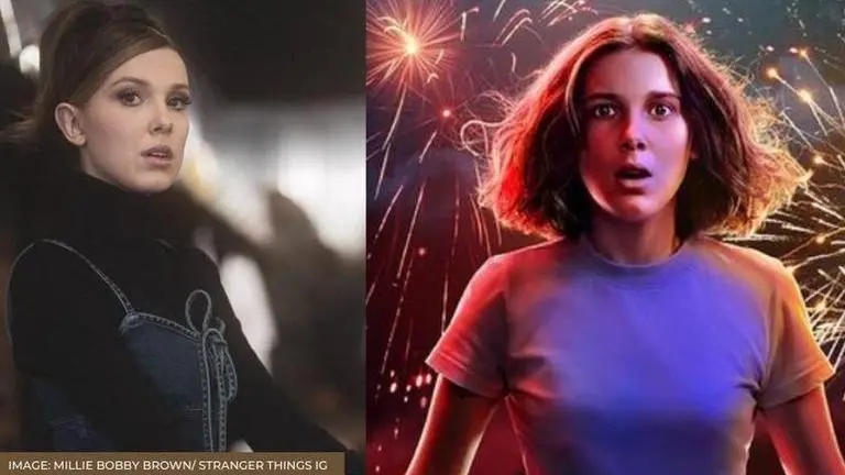 STRANGER THINGS MILLIE BOBBY BROWN SHOWS ELEVEN'S TATTOO