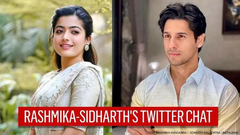 Rashmika Mandanna's chat with Sidharth on B'wood debut makes fans eager, say 'can't wait' Rashmika Mandanna's chat with Sidharth on B'wood debut makes fans eager, say 'can't wait'