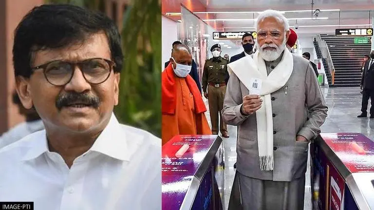 Shiv Sena MP Sanjay Raut justifies not wearing mask; quips 'I follow PM Modi' PM Modi, COVID-19