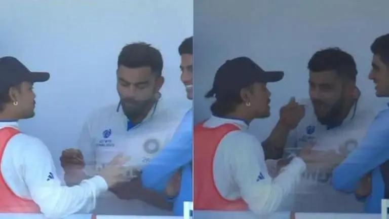 'Imagine if this was Rohit': Photo of Virat Kohli eating after getting out creates a stir