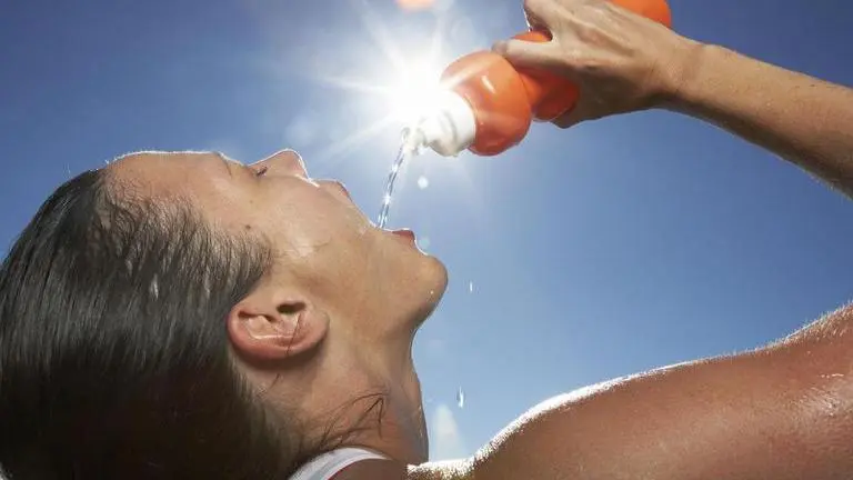Dehydration occurs when our body loses more fluids than it takes in