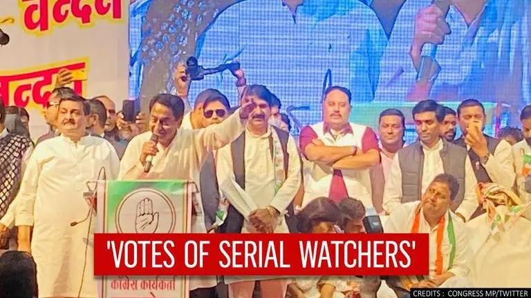 Ex-MP CM Kamal Nath claims 'Votes of TV serial watchers win elections, not news watchers' Kamal Nath