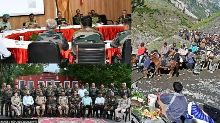 Amarnath Yatra: Security forces hold high-level meet; discuss safety arrangements J&K