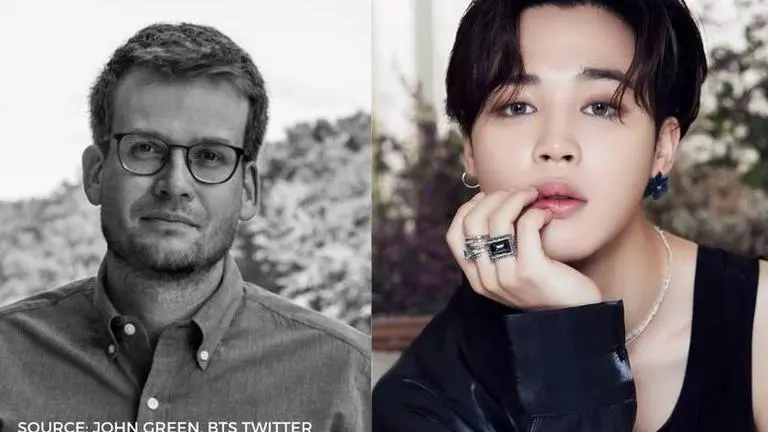 John Green gives away Jimin cutouts as reward for charity donation; Fans react John Green