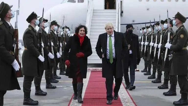 UK's FM reveals British ambassador to Ukraine has left country as war escalates Russia-Ukraine war