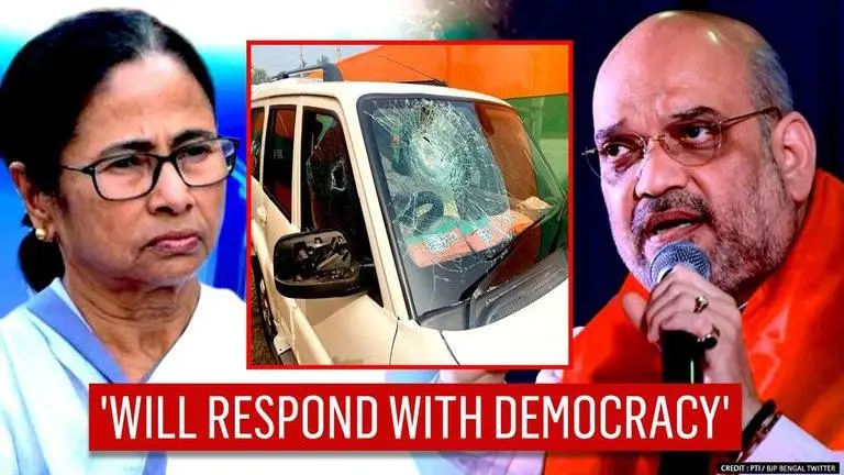Amit Shah fires at TMC over attack on Nadda's convoy, says 'Where power goes to head....' Amit Shah