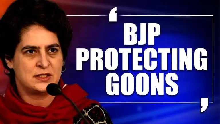 Priyanka Gandhi alleges BJP 'protecting goons' amid NSUI clashes with ABVP in Ahmedabad Priyanka Gandhi